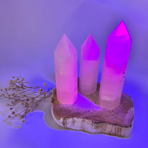 Mangano-Calcit Spitzen - Glow of Love