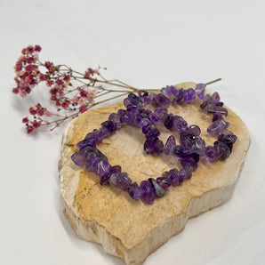 Amethyst Splitterarmband – dein Begleiter für Ruhe, Klarheit & inneres Licht