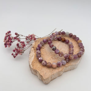 Lepidolith - Armband 8mm