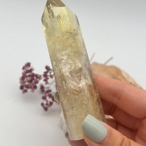 Naturcitrin-Spitze (High Quality) – Lichtkraft & Fülle