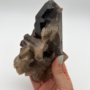 Rauchquarz – Erdender Schutzstein im Rohzustand