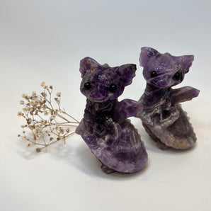 Amethyst Drache – Hüter der Klarheit & inneren Kraft
