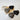 Gold- & Silberobsidian Herz – Schutz & Klarheit