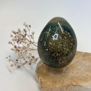 Ocean Jaspis Ei – Geborgenheit im Rhythmus der Wellen