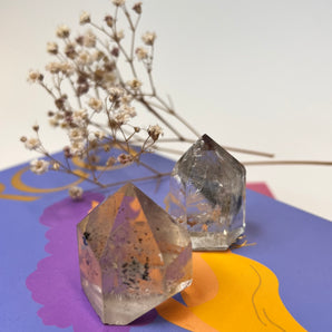 Gartenquarz / Ledolith Spitze – Kristallgarten deiner Seele