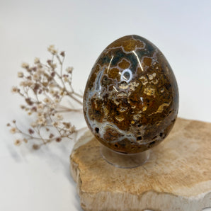 Ocean Jaspis Ei – Geborgenheit im Rhythmus der Wellen
