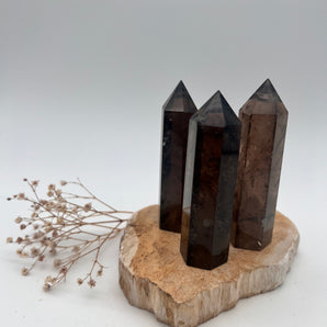 Rauchquarz Turm – Erdung & Klarheit
