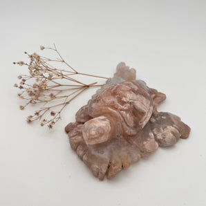 Kirschblüten Achat - Schildkröte 4