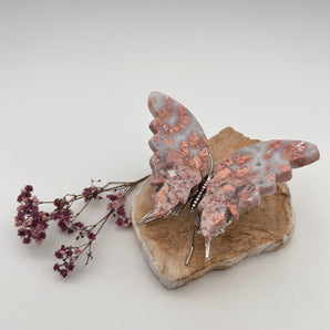 Pink Cotton Candy Schmetterling – Sanftmut, Herzensfreude & feinstofflicher Wandel