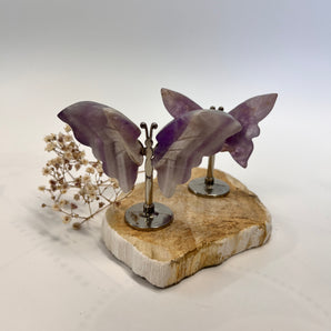 Amethyst Schmetterling – Wandlung in Licht & Leichtigkeit