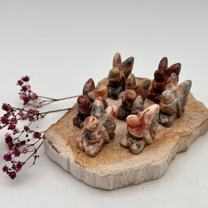 Mexican Lace Achat Fee – Erdmagie, Sanftheit & weibliche Intuition