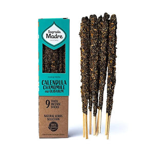 Sagrada Madre Herbal Räucherwerk – Kamille, Calendula & Olibanum