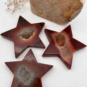 Karneol Stern – Lebensfreude, Mut & leuchtende Energie