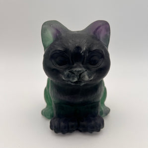 Fluorit - Katze
