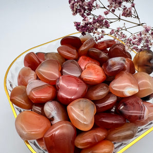 Karneol Herz – Lebensfreude, Mut & kreative Energie