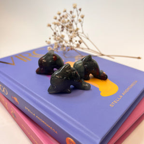 Heliotrop Delfine – Kraftvolle Leichtigkeit & Schutz aus der Tiefe