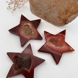 Karneol Stern – Lebensfreude, Mut & leuchtende Energie