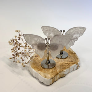 Bergkristall Schmetterling – dein Lichtflügel für Klarheit, Heilung & Transformation