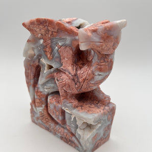 Pink Cotton Candy Drache Unikat – Herzmagie, Sanftmut & feinstofflicher Schutz