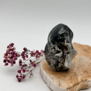 Moosachat Flamme – Erdung, Wachstum & Naturverbundenheit