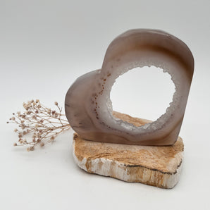 Herz aus Achat – Dein schützender Begleiter voller Liebe