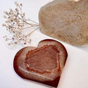 Karneol Herz – Lebensfreude, Mut & gelebte Leidenschaft