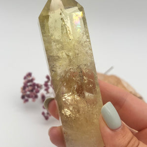 Naturcitrin-Spitze (High Quality) – Lichtkraft & Fülle