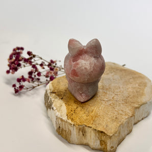 Pink Opal Labubu – dein Herzbegleiter für Sanftmut, Heilung & Geborgenheit