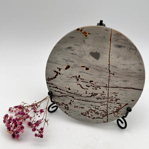 Picture Jaspis Platte mit Ständer – Erdverbindung, Beständigkeit & Naturweisheit