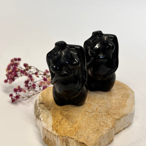 Obsidian Body schwanger – dein schützender Begleiter für Geborgenheit, Erdung & Transformation