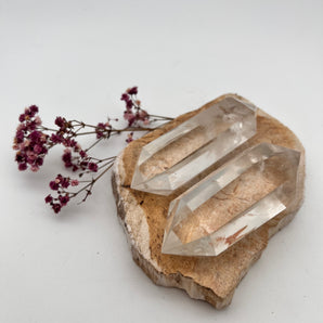 Bergkristall Doppelender – Klarheit, Ausgleich & Lichtfluss