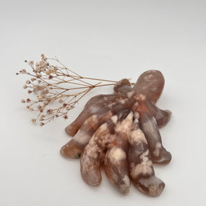 Kirschblüten Achat - Oktopus 2