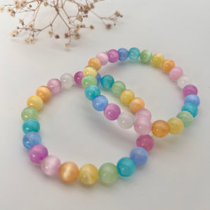 Selenit, Aura - Armband