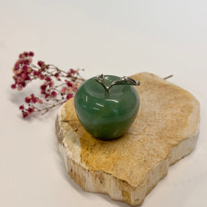 Grüner Aventurin Apfel – dein Frucht des Glücks für Hoffnung, Harmonie & Neubeginn
