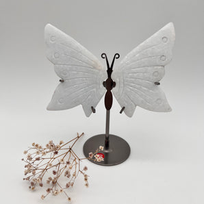 Weiße Jade - Schmetterling