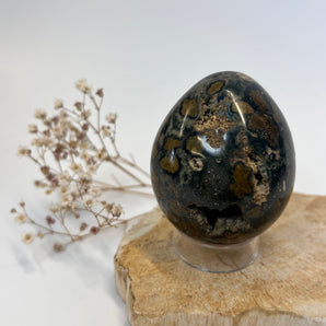 Ocean Jaspis Ei – Geborgenheit im Rhythmus der Wellen