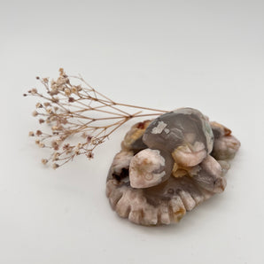 Kirschblüten Achat - Schildkröte 2