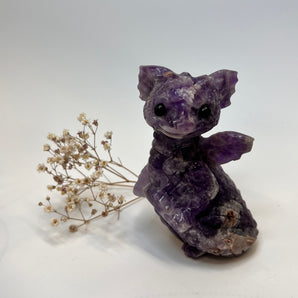 Amethyst Drache – Hüter der Klarheit & inneren Kraft