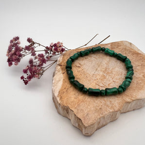 Malachit Armband – Transformation & Schutz in kraftvollem Grün