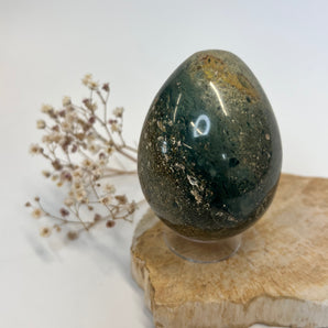 Ocean Jaspis Ei – Geborgenheit im Rhythmus der Wellen