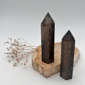 Rauchquarz Turm – Erdung & Klarheit