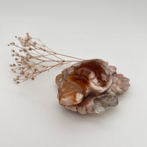 Kirschblüten Achat - Schildkröte 3