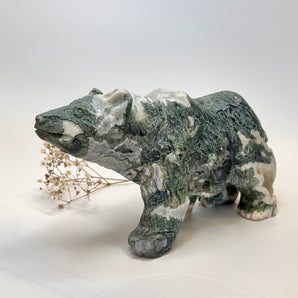 Moosachat Bär XL – Erdverbundener Herzbeschützer