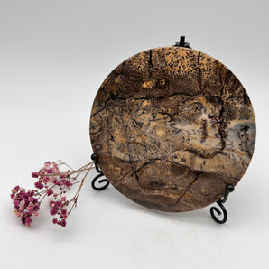 Picture Jaspis Platte mit Ständer – Erdverbindung, Beständigkeit & Naturweisheit