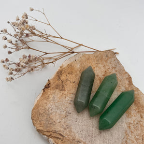 Grüner Aventurin Mini-Spitze – Glück, Herzöffnung & neuer Mut