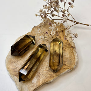 HQ Natur Citrin mit Phantom