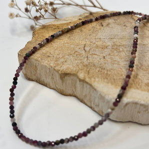 Soul Spectrum – Kette aus buntem Turmalin