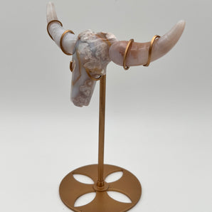 Blumenachat - Schädel