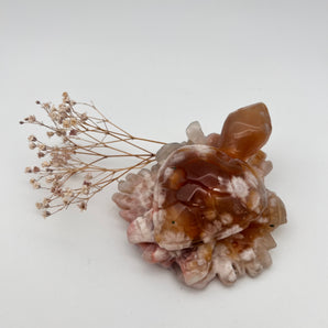 Kirschblüten Achat - Schildkröte 3