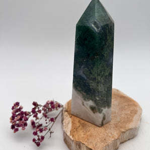 Moosachat Turm – Naturverbindung, innere Ruhe & Wachstum